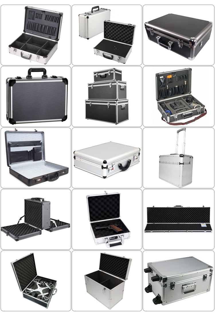 Guangzhou lucky aluminum case HCNVLT Flight Glide Laptop Stand Road DJ Custom Case Numark NV II