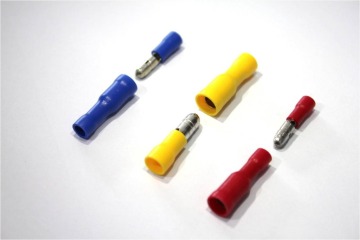 CE approved Insulated bullet disconnector terminal type MPD 1.25-156 ,Material:Brass