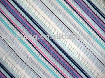 cotton yarn dyed seersucker