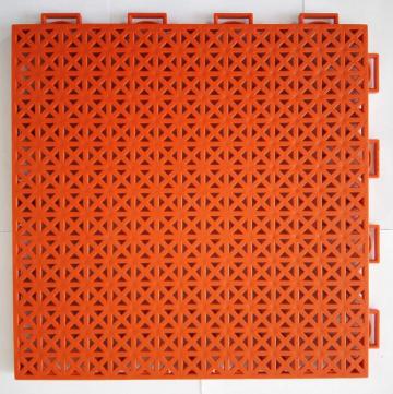 Modular Interlocking Basketball Court Tiles