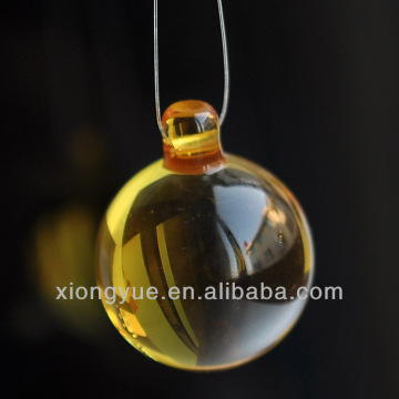 amber round crystal chandelier ball decoration