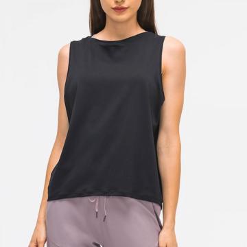 Loose Fit Yoga ärmellose Hemden Muskel-Tank