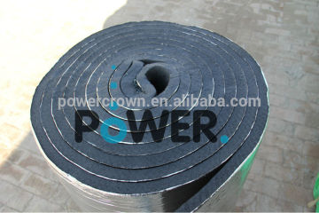 high quality low density sponge rubber blanket with aluminum foil made in china