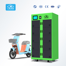 Efficient and Reliable 10-Slot EV Battery Swap Station