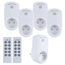 Wireless Smart Plug with Two Remote Control - Five Socket Smart Home Device