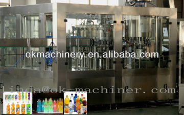 Automatic aerated drink filling machine