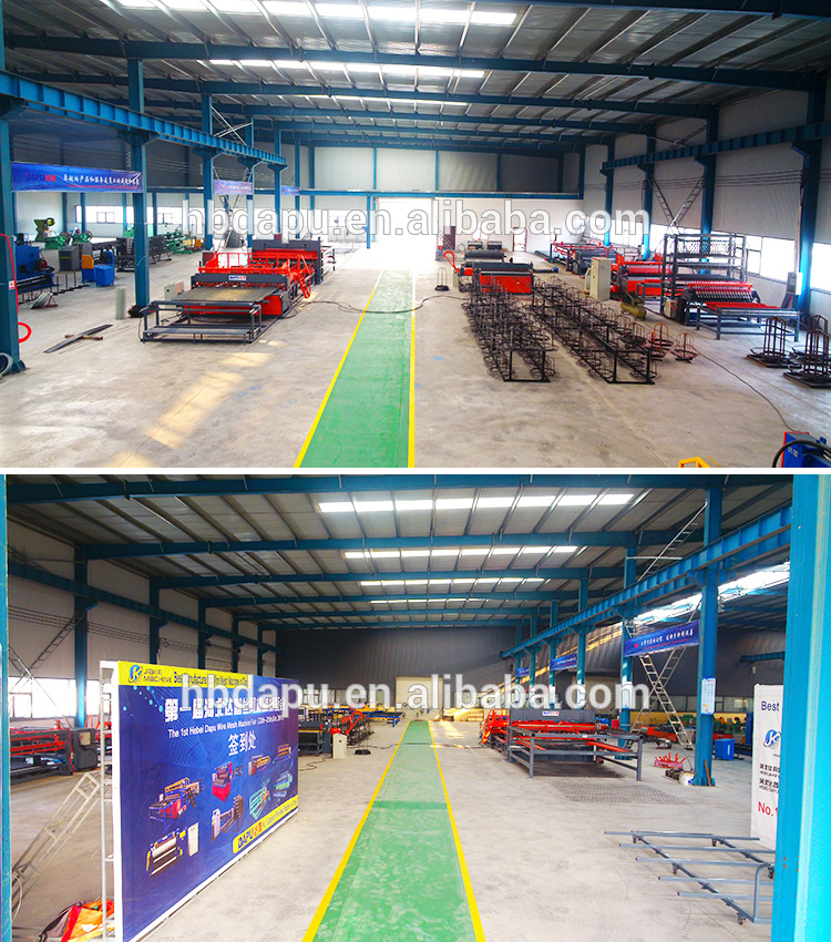 Fully automatic 3d fence mesh production line