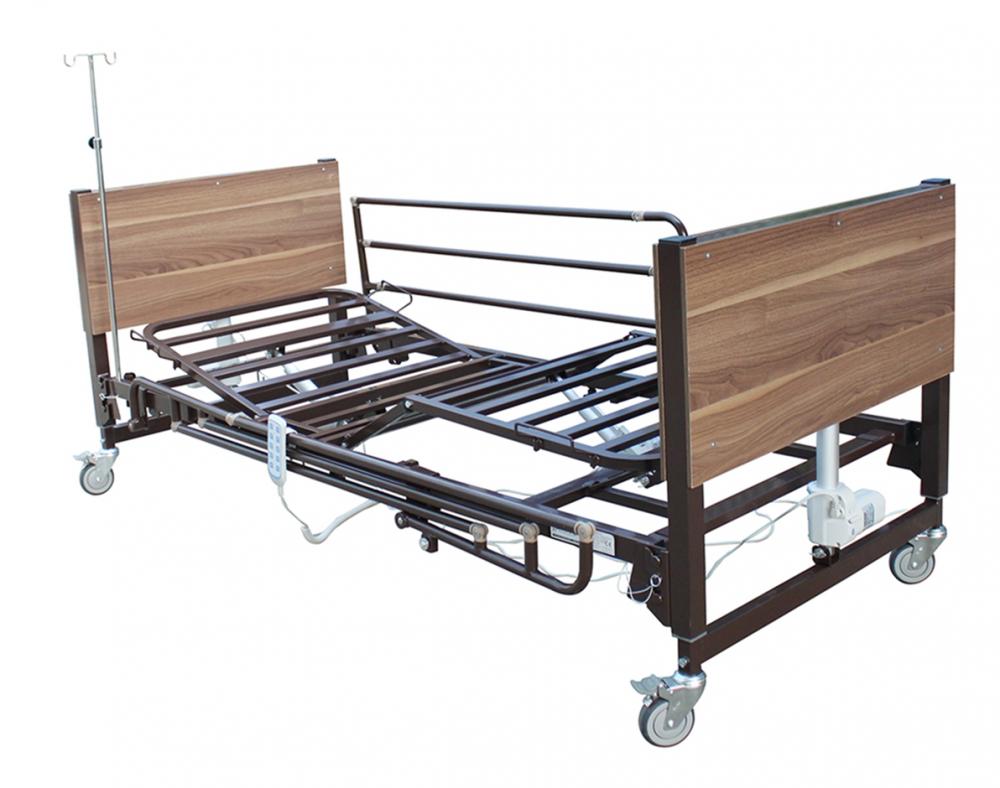 Four Sections Hospital Bed with Variable Height