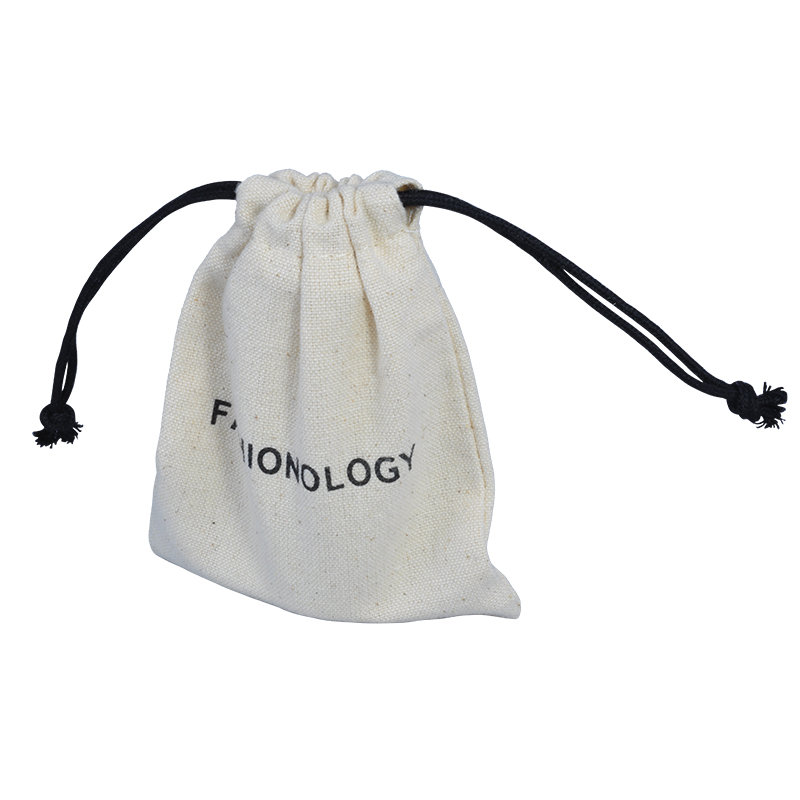 Custom Cotton muslin drawstring bags wholesale 