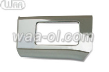 Heavy duty truck freightliner chrome plastic dash trim, driver side, horizontal