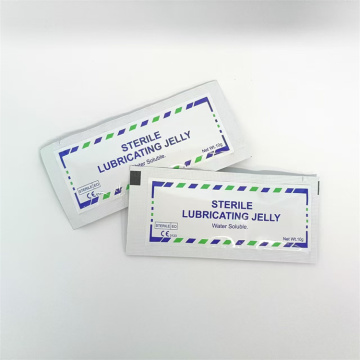Sterile lubricating jelly medical