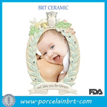 Best love owl shaped photo frame digital