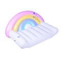 2022 Piscina personalizada Flotas de piscina Rainbow Beach Floats