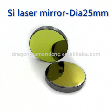 Top quality Si Laser Reflecting Mirror 25mm laser cut mirror/moon laser mirror for laser cutting and engraving machine