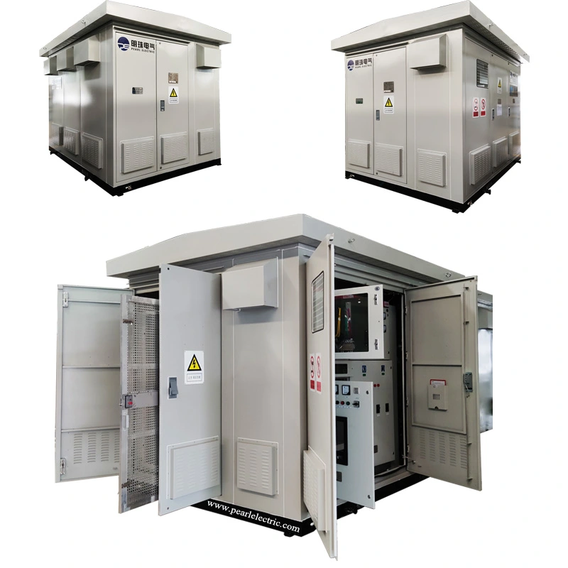Prefabricated Compact Transformer Substation Used in The Three Phases Power Distribution System