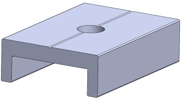 Solar Module Frame Pressing Piece