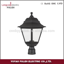 outdoor lantern stand/plastic outdoor pillar lamp/waterproof