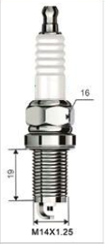 spark plug electrode	