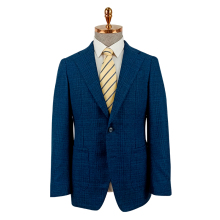 AOSHI Full Canvas Customized neopolitan full canvas suit blazer men slim fit dress jackets wedding tuxedos suit