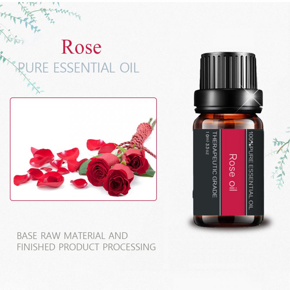 Heißer Verkauf von Rose ätherischem Öl für Aromatherapie Hautpflege