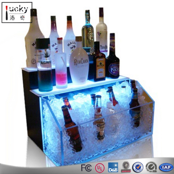 Plastic Wine Racks and Bottle Holder,Wine Racks with Ice Bucket