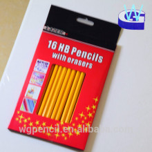 16 hb pencils in bulk yellow