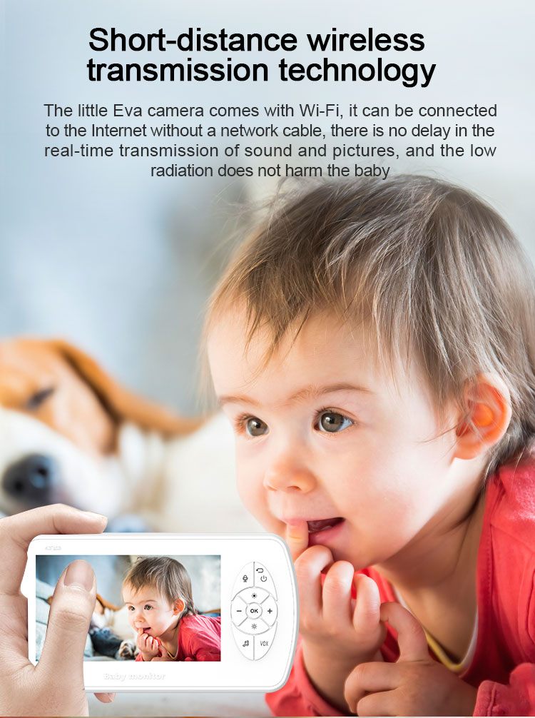 Wireless Night Vision Security Camera Baby Smart Monitor