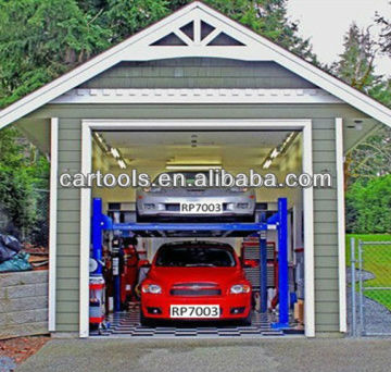 Home garage four column car parking lift