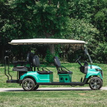 China Wholesale High Quality Cheap Electric Golf Carts 4+2 Seats FORGE-G4+2 Golf Buggy