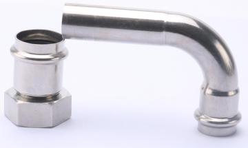 Stainless Steel Elbow With Plain End Pipe