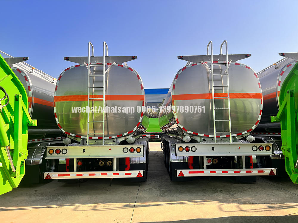 Aluminium Alloy Fuel Trailer For Sale Jpg