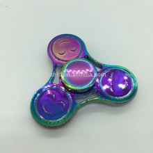 7color Smiling face Spinner Fidget Toy Hand Spinner for Adults Kids