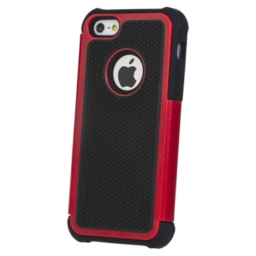 Luxury Basketball Texture Case For iPhone 5 5G PC + Silicone Case For iphone 5 5G