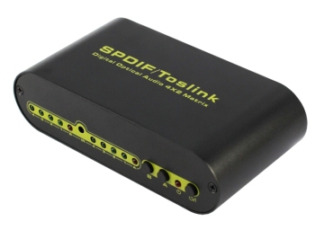 TOSLINK Optical Digital Audio Switch Matrix