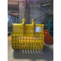 Skeleton Bucket Rotating Screening Bucket untuk Excavator