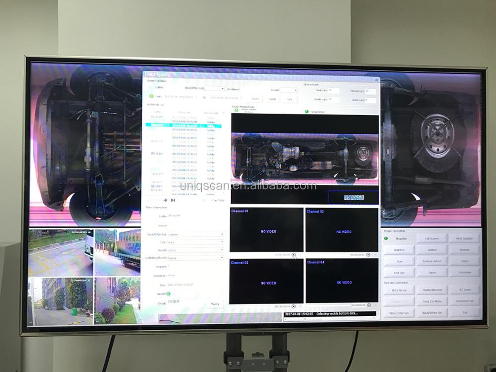 UVSS/UVIS Car Inspection Surveillance System used for security check in prison,hotel ,exhibition center etc UV300-F