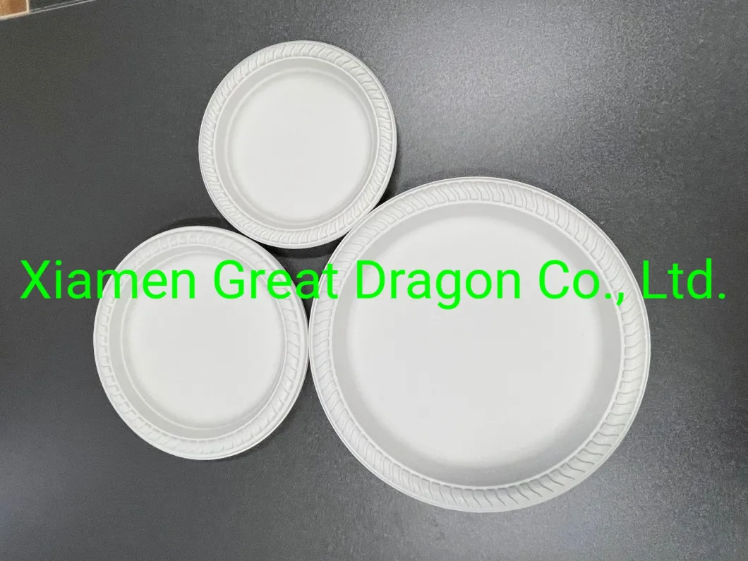 Biodegradable Disposable Sugarcane Bagasse Food Containers