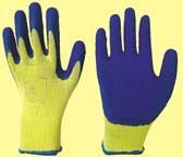latex coated safety gloves industrial latex work gloves
