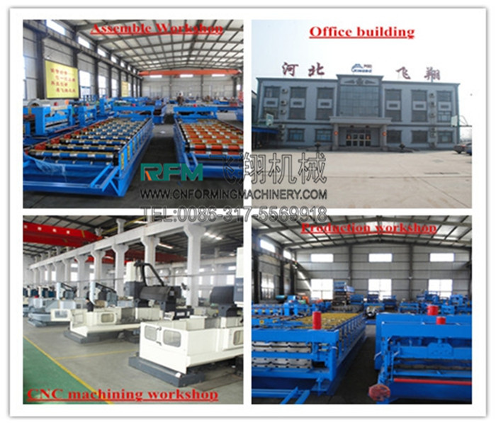 Hot sale glazed tiles roofing machine in thailand