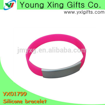 2013 fashion silicone bracelet promotional gift items