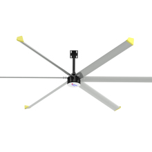 Large permanent magnet industrial ceiling fan