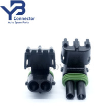 Aptiv Waterproof 2 Pin Female Tower Weather Pack Connector for GM