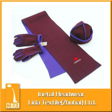 Hat Scarf Gloves Set