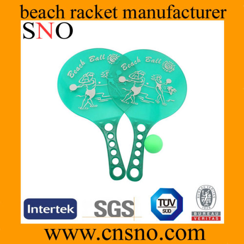 2015 new plastic beach racket