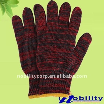 7g Colored Work Knitted Cotton Glove