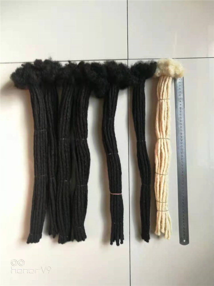 Hand Made Dreadlock Hair Extensions Crochet Braiding Hair Synthetic Dreadlocks Faux Locs Dreads