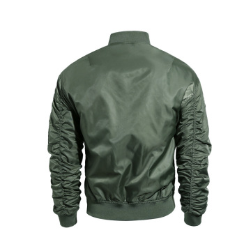 High-Quality Customized Windproof and Waterproof Aviator Jacket for Men