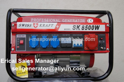 Promotion!!! 8500w Portable Swiss Gasoline Generator /Swiss Kraft Generators