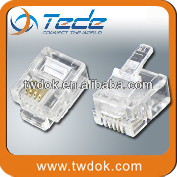 RJ45 CAT5 Modular Plug Network Connecto