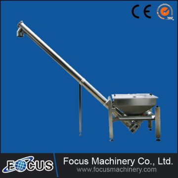 Helical Conveyor Screw Conveyor / Inclined Spiral Conveyor Machine